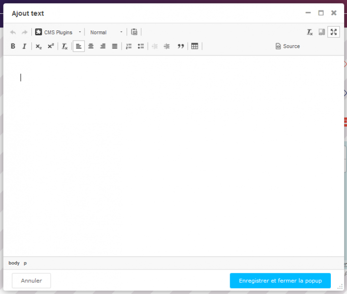 Fichier:Interface WYSIWYG.png